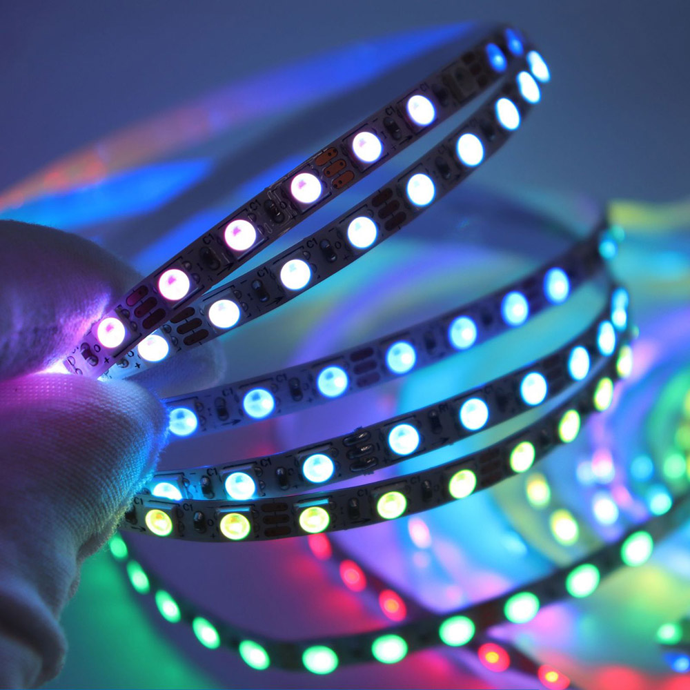 SK6812 SK6813 SMD3535 LED 5V 12V Addressable RGB Light Strips SK6812 SK6813 SMD3535 LED 5V 12V Addressable RGB Light Strips